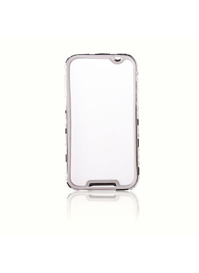 Samsung G900 S5 Taşlı Metal Bumper Çerçeve Kılıf