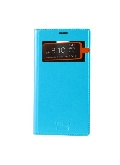 Samsung G900FQ S5 Dikişli Cüzdanlı Kılıf ARIUM SKIN Mavi Samsung G900FQ S5 Dikişli Cüzdanlı Kılıf ARIUM SKIN Mavi
