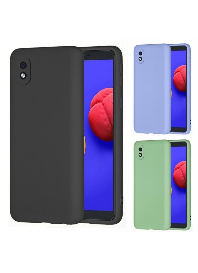 Samsung Galaxy A01 Core (A013) Nano Lansman Silikon Arka Kapak
