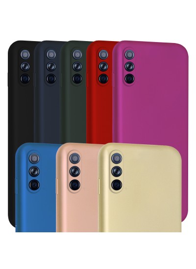 Samsung Galaxy A01 Kılıf FitCase PremiumS Silikon Arka Kapak
