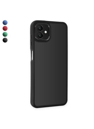 Samsung Galaxy A04 Kılıf Freya Lazer Lens Kamera Çerçeveli Silikon Kapak