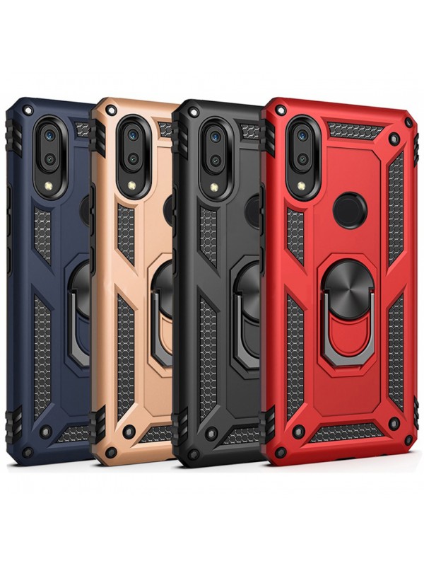 Samsung Galaxy A10s (A107) Kılıf Panzer Ring Tam Koruma Arka Kapak&hellip;