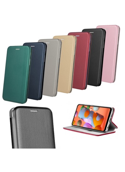 Samsung Galaxy A11 Kılıf Shell Manyetik Kapaklı Kartlıklı Stantlı Samsung Galaxy A11 Kılıf Shell Manyetik Kapaklı Kartlıklı Stantlı