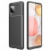 Samsung Galaxy A12 (A125) Kılıf Focus Carbon Desen Silikon Arka Kapak
