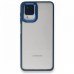 Samsung Galaxy A22 Kılıf Luna Lens Kamera Çerçeveli Silikon Kapak