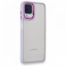 Samsung Galaxy A22 Kılıf Luna Lens Kamera Çerçeveli Silikon Kapak