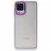 Samsung Galaxy A22 Kılıf Luna Lens Kamera Çerçeveli Silikon Kapak