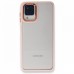 Samsung Galaxy A22 Kılıf Luna Lens Kamera Çerçeveli Silikon Kapak