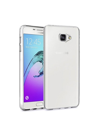 Samsung Galaxy A3 2016 (A310) Kılıf Soft Silikon Şeffaf Arka Kapak