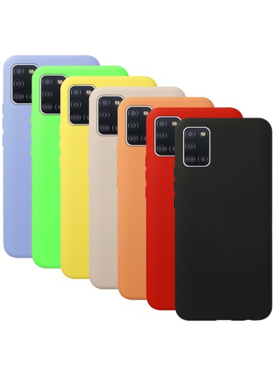 Samsung Galaxy A31 (A315) Kılıf Nano Lansman Silikon Arka Kapak