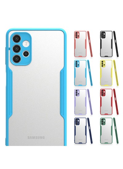 Samsung Galaxy A32 (A325) Kılıf Platin Matte Silikon Arka Kapak