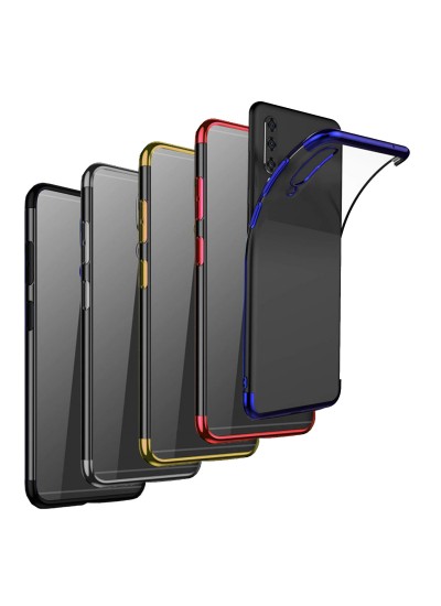 Samsung Galaxy A50 (A505) Dört Köşe Lazer Silikon Kapak/Kılıf