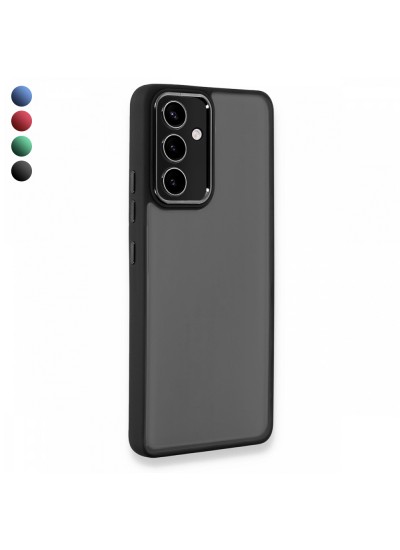 Samsung Galaxy A54 5G Kılıf Freya Lazer Lens Kamera Çerçeveli Silikon Kapak
