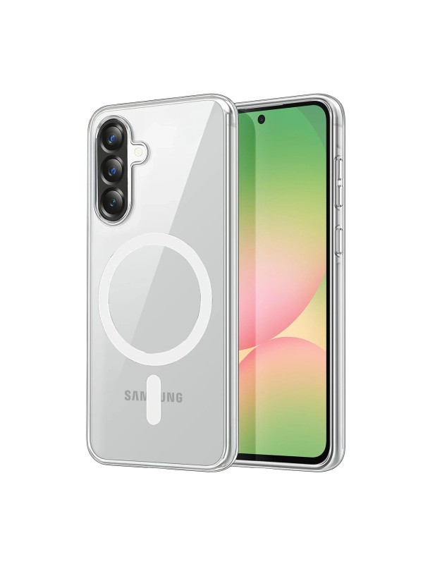 Samsung Galaxy A57 Kılıf Combo Seri Magsafe Özellikli Sararmaz Sert… Samsung Galaxy A57 Kılıf Combo Seri Magsafe Özellikli Sararmaz Sert…