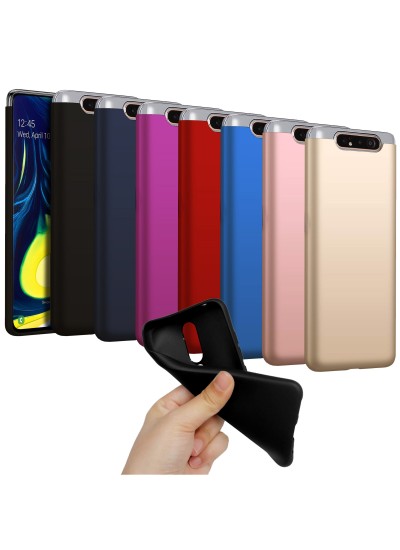 Samsung Galaxy A80 (A805) Kılıf FitCase PremiumS Silikon Arka Kapak Samsung Galaxy A80 (A805) Kılıf FitCase PremiumS Silikon Arka Kapak