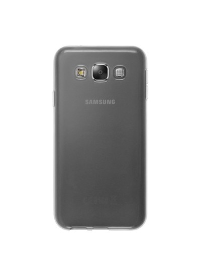 Samsung Galaxy E5 (E500) Kılıf Soft Silikon Şeffaf Arka Kapak