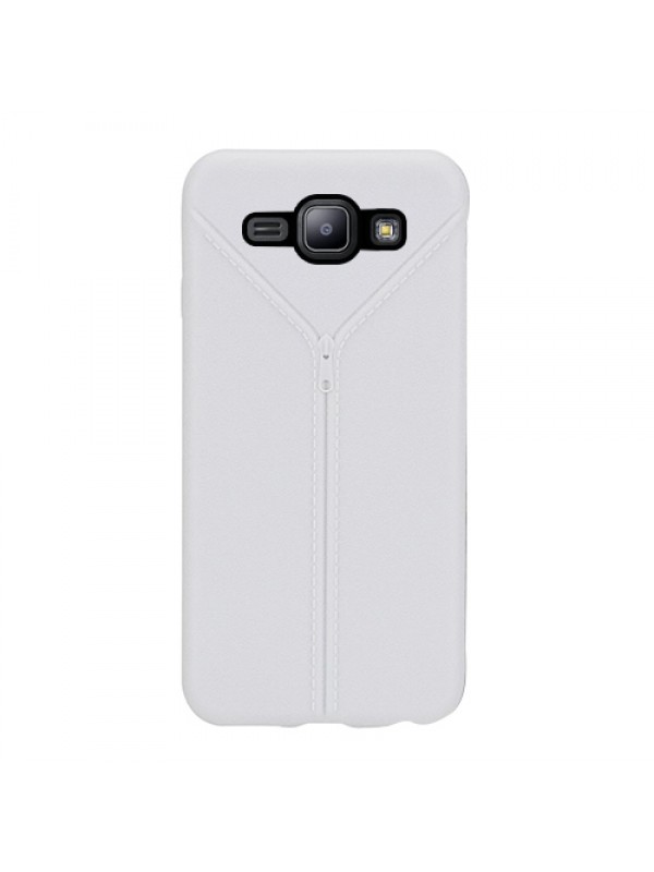 Samsung Galaxy J1 (J100) Zipper Serisi TPU Kapak Beyaz…