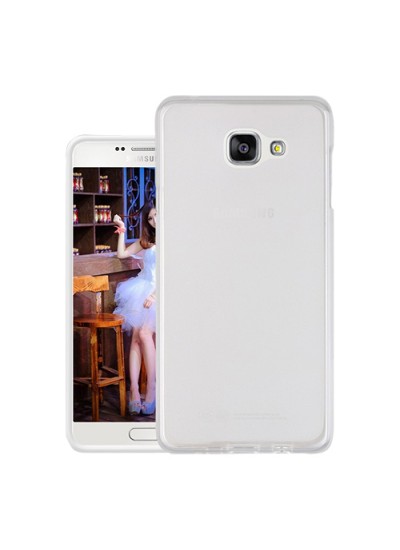 Samsung Galaxy J3 (J300) Kılıf Soft Silikon Şeffaf Arka Kapak