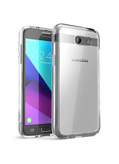Samsung Galaxy J3 Prime (2017) Kılıf Soft Silikon Şeffaf Arka Kapak