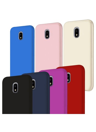 Samsung Galaxy J7 Pro (J730) Kılıf FitCase PremiumS Silikon Arka Kapak