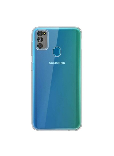Samsung Galaxy M30s (M307) Kılıf FitCase Toz Koruma Tıpalı Şeffaf Arka Kapak