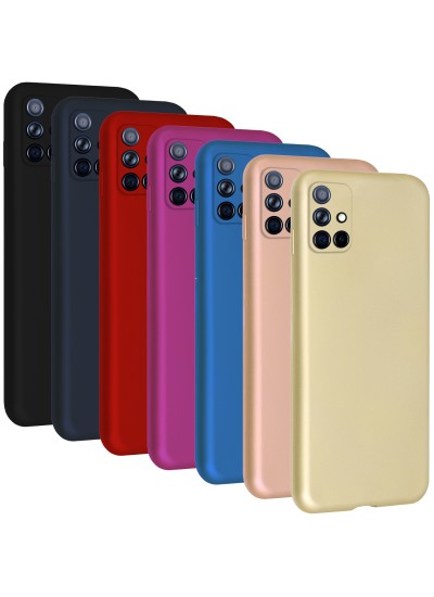 Samsung Galaxy M31s Kılıf FitCase PremiumS Silikon Arka Kapak