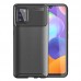 Samsung Galaxy M31s (M317) Kılıf Focus Carbon Desen Silikon Arka Kapak