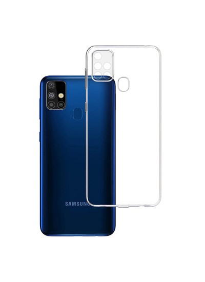 Samsung Galaxy M51 (M515) Kılıf FitCase Toz Koruma Tıpalı Şeffaf Arka Kapak