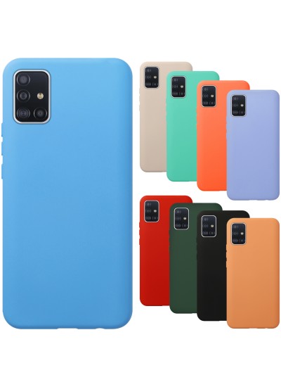 Samsung Galaxy M51 (M515) Nano Lansman Silikon Arka Kapak