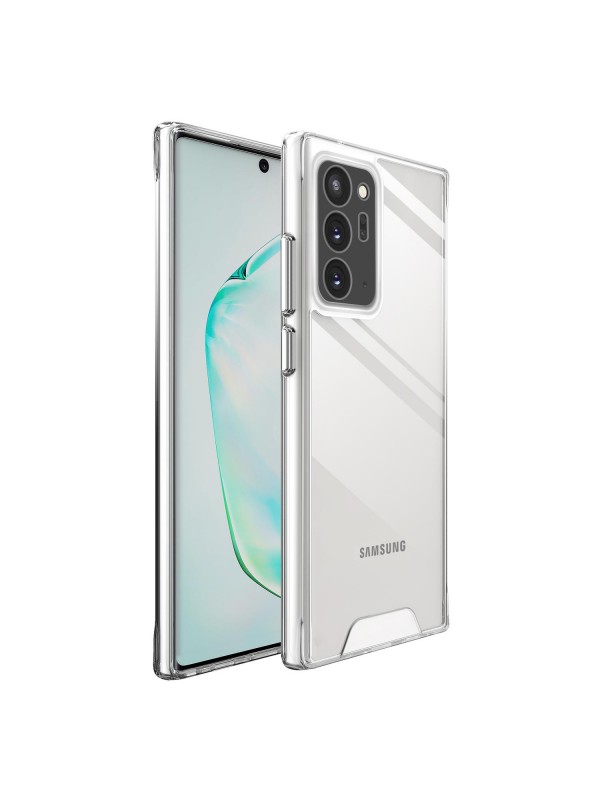 Samsung Galaxy Note 20 Ultra Kılıf Space Seri Lux Silikon Şeffaf Kapak…