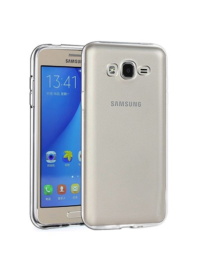 Samsung Galaxy On7 (G600) Kılıf Soft Silikon Şeffaf Arka Kapak