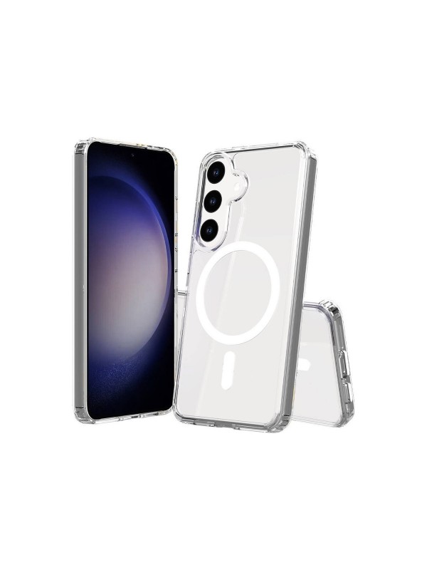 Samsung Galaxy S24 FE Kılıf Magsafe Özellikli Şeffaf Silikon Kapak&hellip;