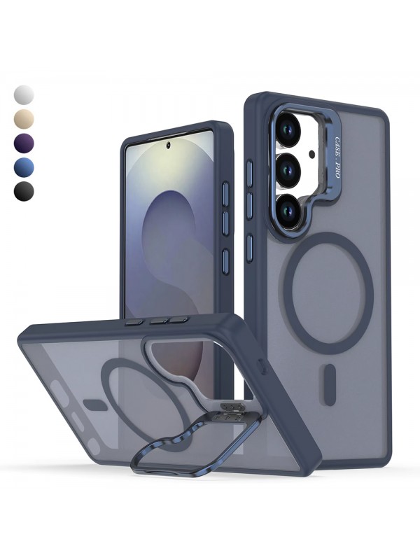 Samsung Galaxy S24 Kılıf Armor Seri Magsafe Uyumlu Stand Özellikli Kame&hellip;