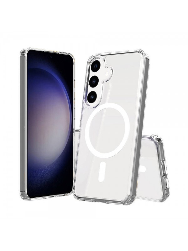 Samsung Galaxy S24 Plus Kılıf Magsafe Özellikli Şeffaf Silikon Kapak… Samsung Galaxy S24 Plus Kılıf Magsafe Özellikli Şeffaf Silikon Kapak…