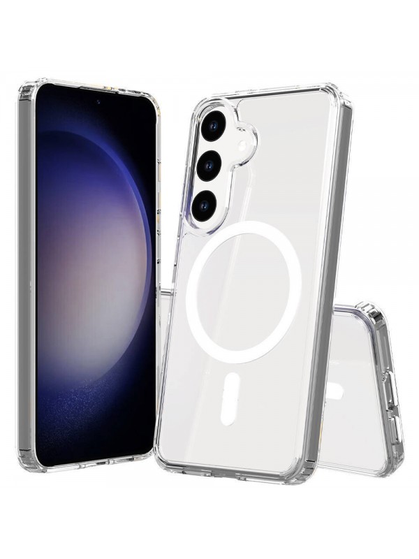 Samsung Galaxy S25 FE Kılıf Combo Seri Magsafe Sert Şeffaf Kap… Samsung Galaxy S25 FE Kılıf Combo Seri Magsafe Sert Şeffaf Kap…