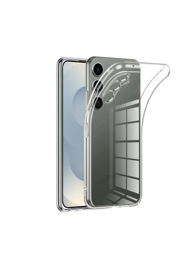 Samsung Galaxy S25 Plus Kılıf Kamera Korumalı Silikon Şeffaf Kapak