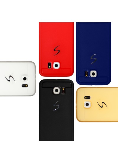 Samsung Galaxy S6 (G920) - Luster Silikon Arka Kapak-Kılıf