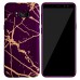 Samsung Galaxy S8 Plus (G955) Fırça Desen Silikon Arka Kapak Mor