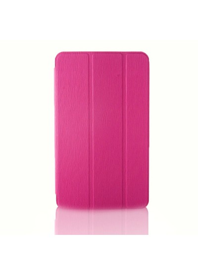 Samsung Galaxy Tab 4 T330 8" Katlanır Standlı Kılıf Pembe