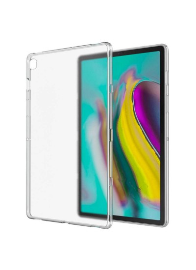 Samsung Galaxy Tab S5e T720 10.5" Kılıf Şeffaf Silikon Arka Kapak