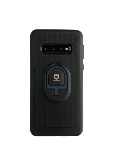 Samsung S10 (G973) iFace Yüzük Tutuculu Arka Kapak Halka-Lacivert