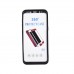 Samsung Galaxy S8 (G950) 360 Derece Slim Premium Simli  Silikon Kılıf Siyah