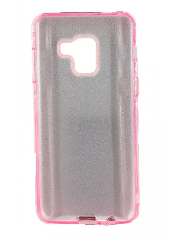 Samsung S9 Plus (G965) 3in1 Simli Silikon Arka Kapak Pembe…