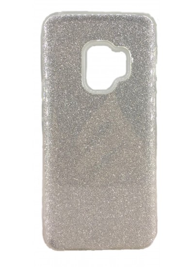 Samsung S9 Plus (G965) 3in1 Simli Silikon Arka Kapak Gri