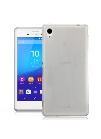 Sony Xperia M4 Aqua Kılıf Soft Silikon Şeffaf Arka Kapak