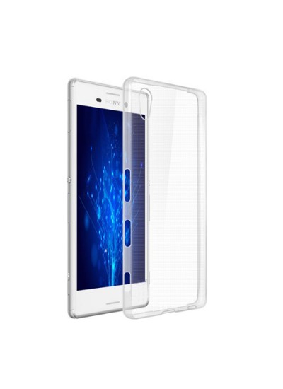 Sony Xperia T2 Ultra Kılıf Soft Silikon Şeffaf Arka Kapak