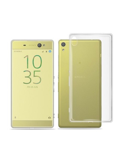 Sony Xperia XA Ultra Kılıf Soft Silikon Şeffaf Arka Kapak