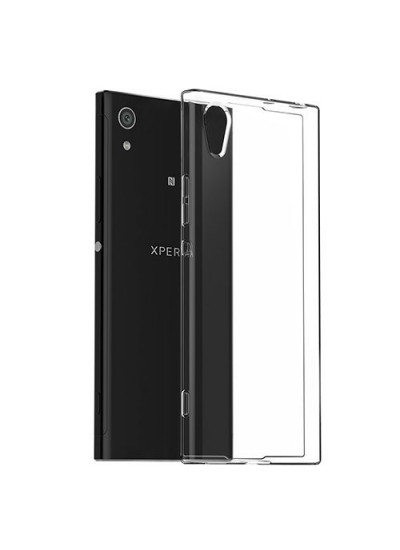 Sony Xperia XA1 Kılıf Soft Silikon Şeffaf Arka Kapak