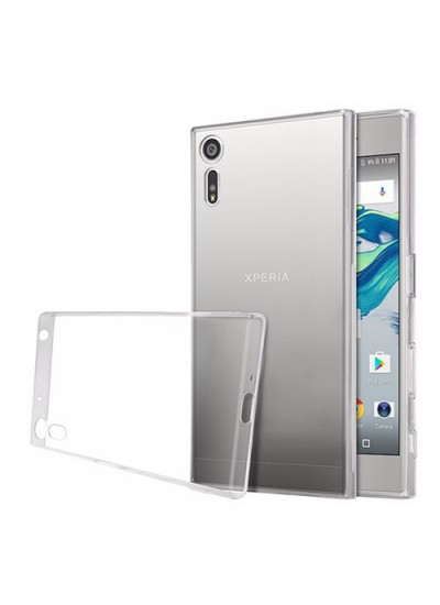 Sony Xperia XZ Kılıf Soft Silikon Şeffaf Arka Kapak