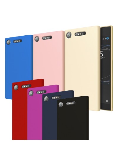 Sony Xperia XZ1 Kılıf FitCase PremiumS Silikon Arka Kapak